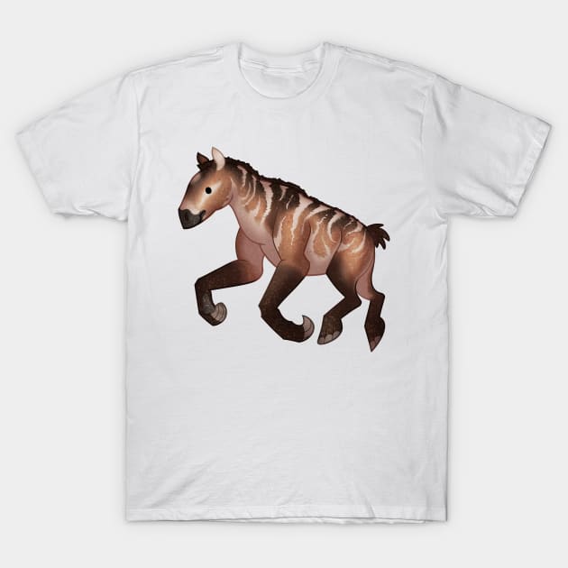 Cozy Chalicotherium T-Shirt by Phoenix Baldwin